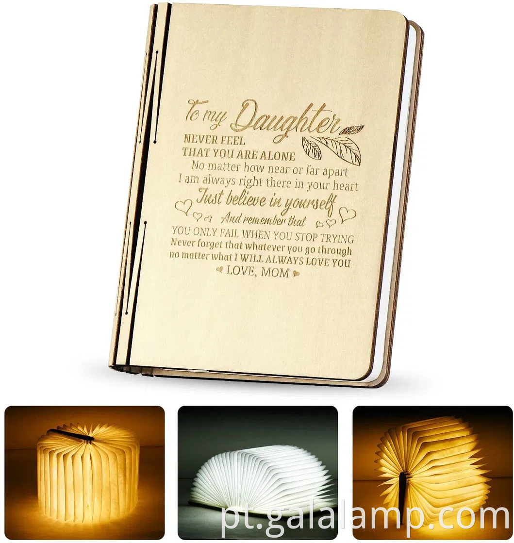 Luz de livro magnético portátil com capacidade de carregamento USB